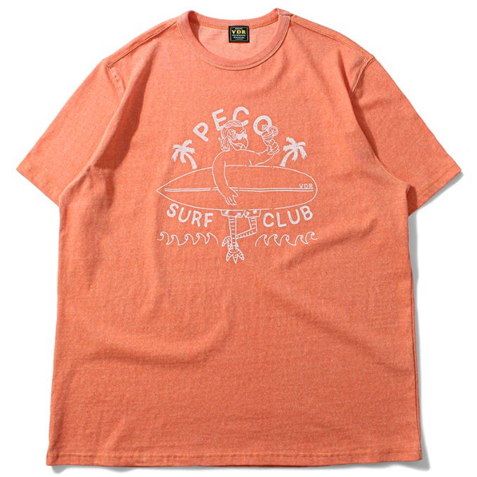 PECO SURF CLUB T-SHIRT [Grapefruit]