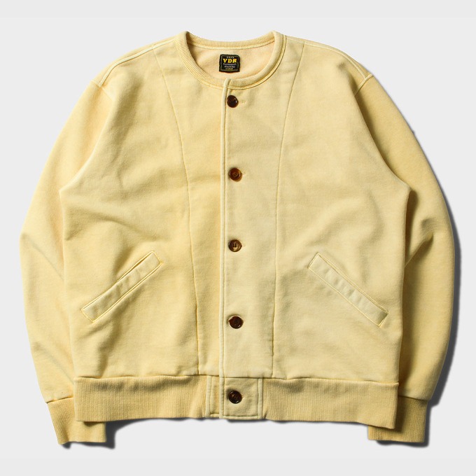 V FINISH SWEAT COAT  [Vintage Yellow]