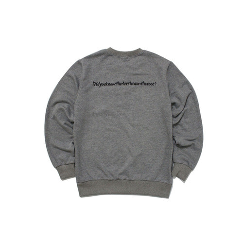 Carpenter work henlyneck sweatshirt [Gray]
