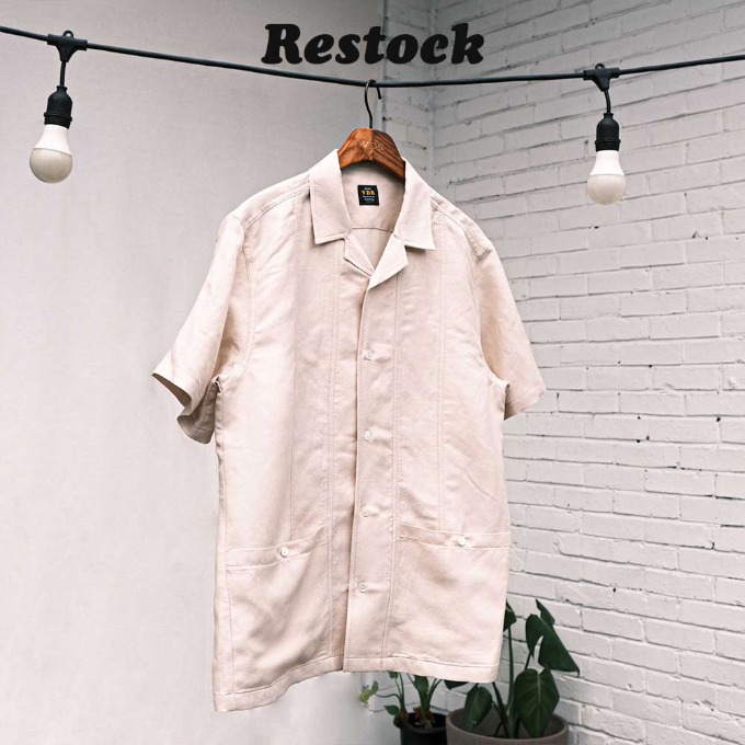 Restock, Natural linen shirts [Natural]