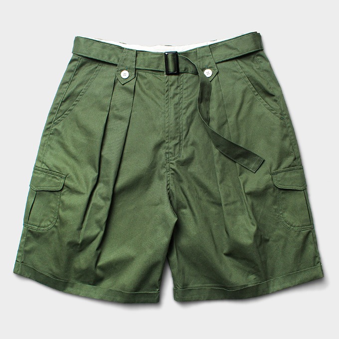CAVALRY SHORT PANTS [Olive]